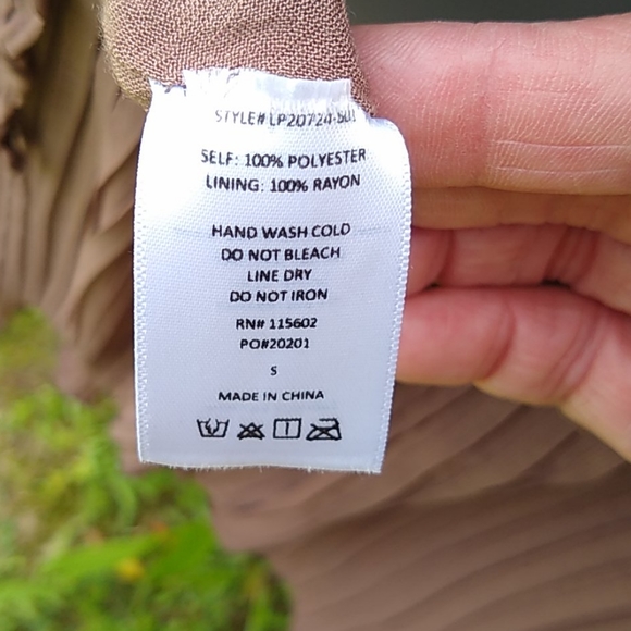 Rustic Royals Romper halter pleated small - Picture 8 of 8